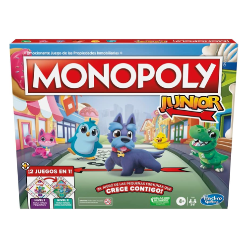 reglas monopoly junior